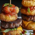 Mini Tater Tot Cheeseburgers
