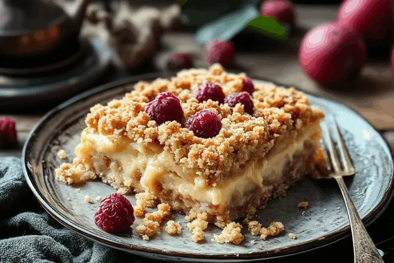Oumas Melktert Crumble Tray Bake