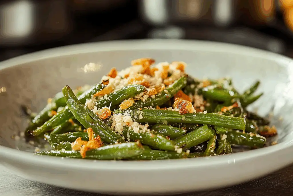 Parmesan Roasted Green Beans