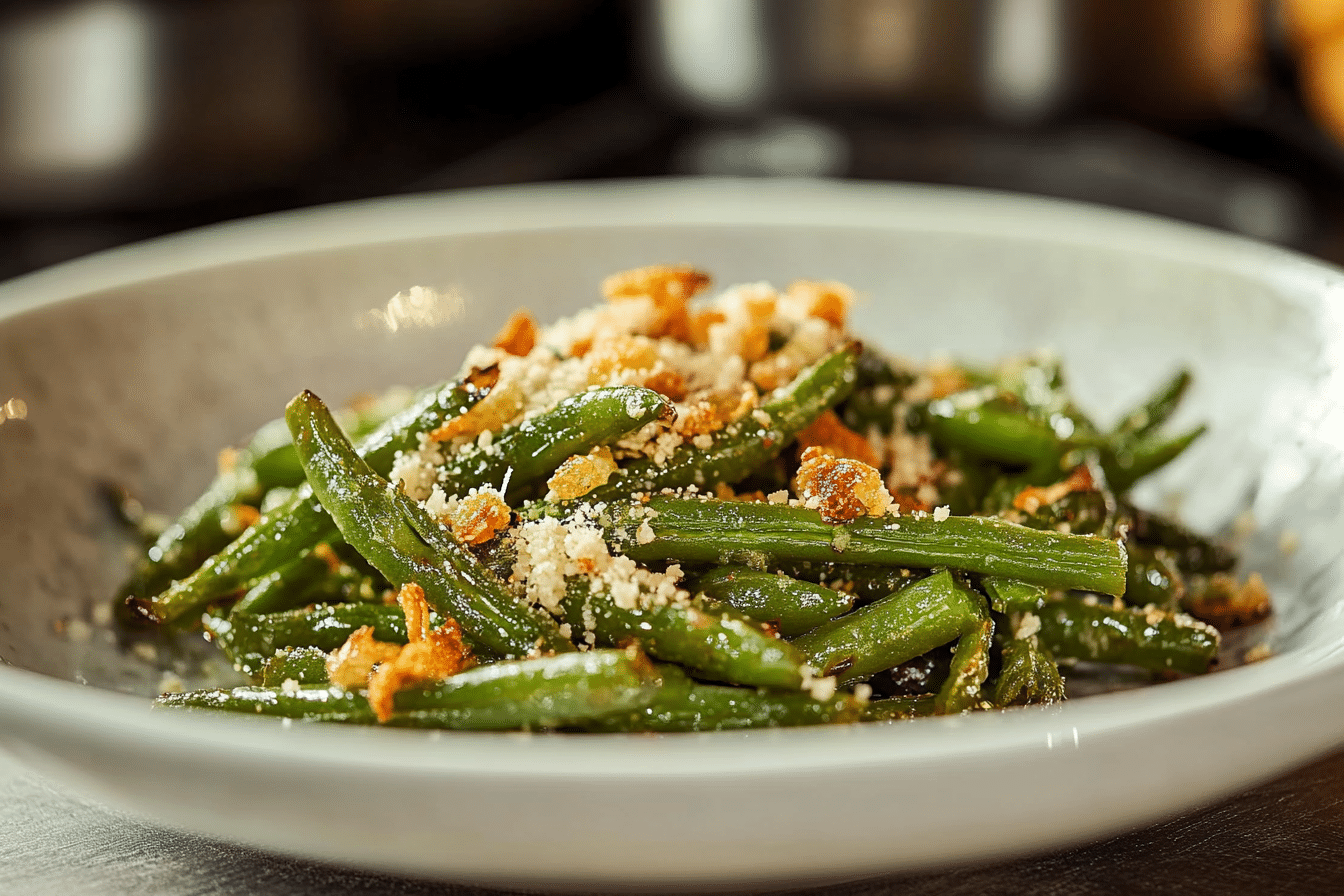 Parmesan Roasted Green Beans