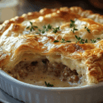 Sausage Gravy Puff Pie