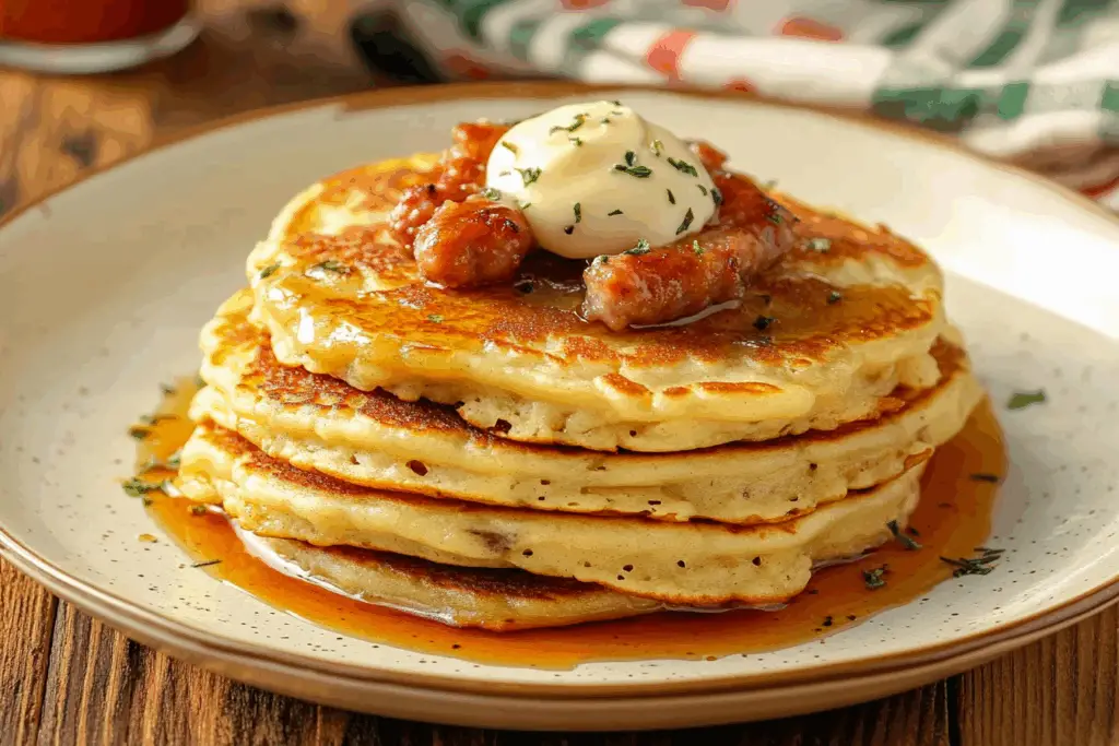 Sausage Pancakes Recipe