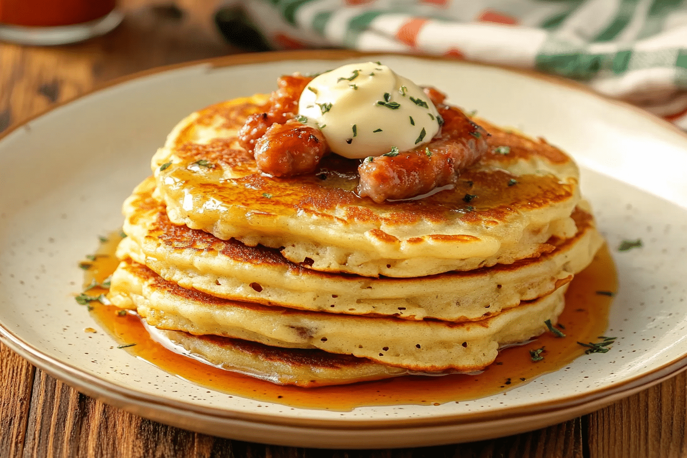 Sausage Pancakes Recipe
