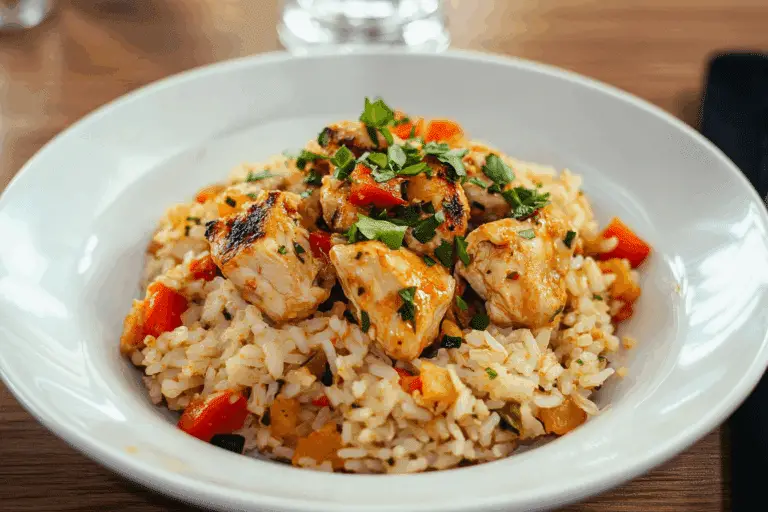 Slow Cooker Crack Chicken & Rice