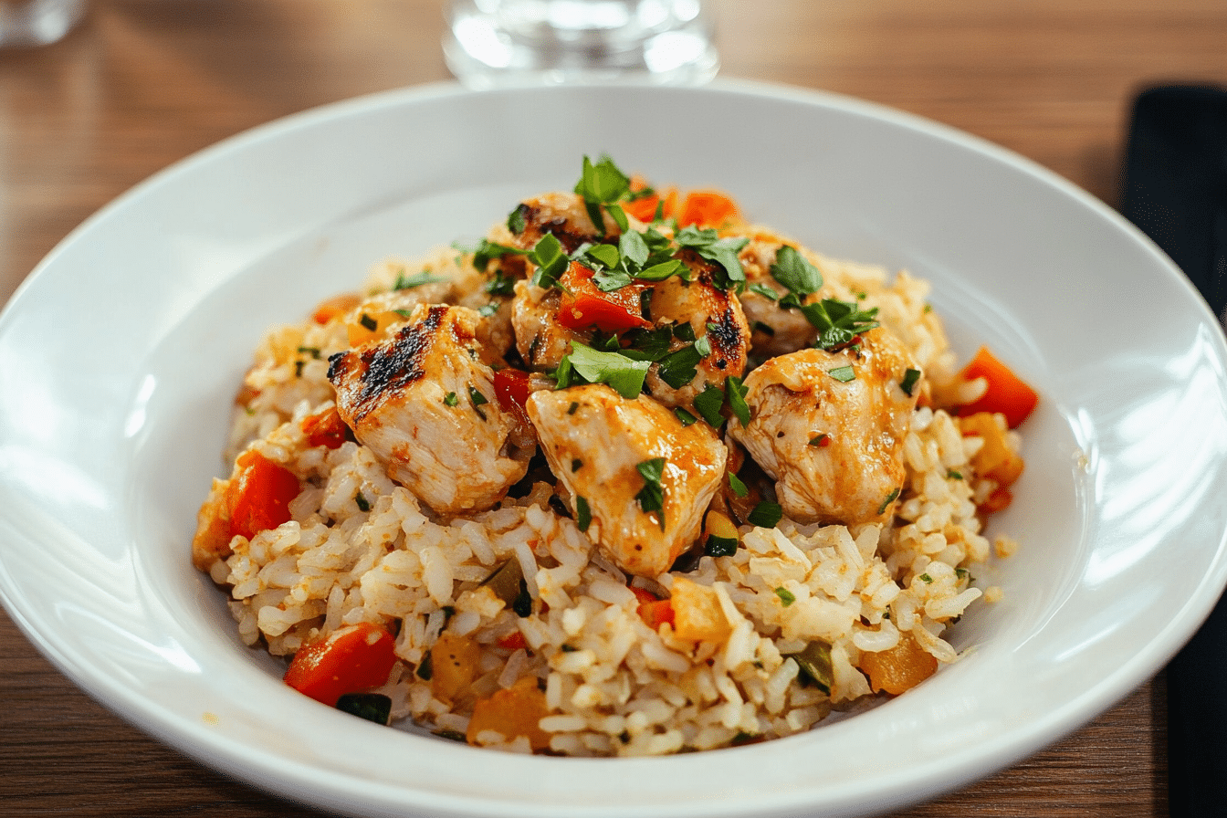 Slow Cooker Crack Chicken & Rice