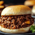 Steakhouse Burger Sloppy Joes