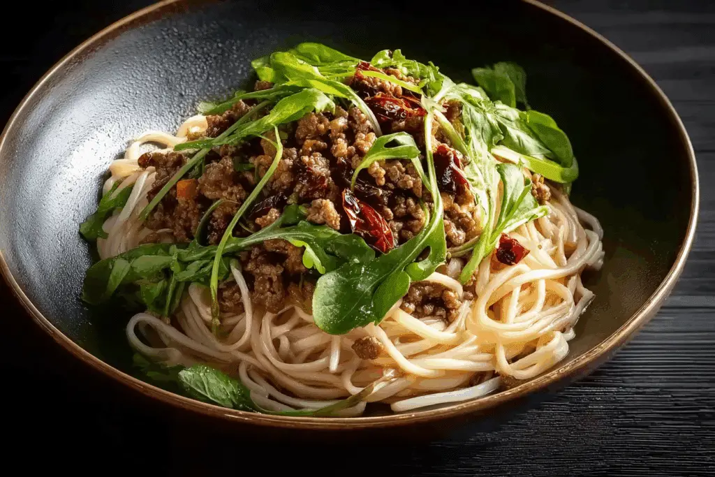 Addictive Dan Dan Noodles