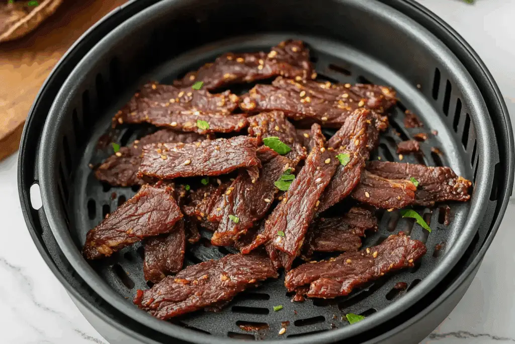 Air Fryer Beef Jerky