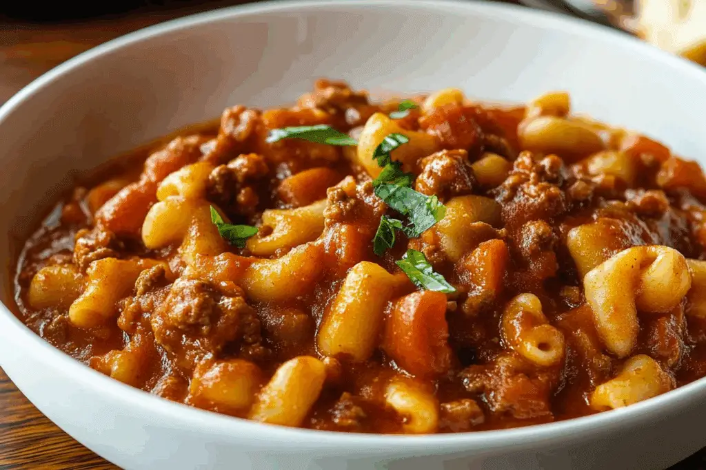 American Goulash Recipe