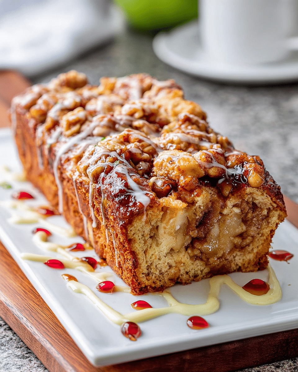 Amish Apple Fritter Bread