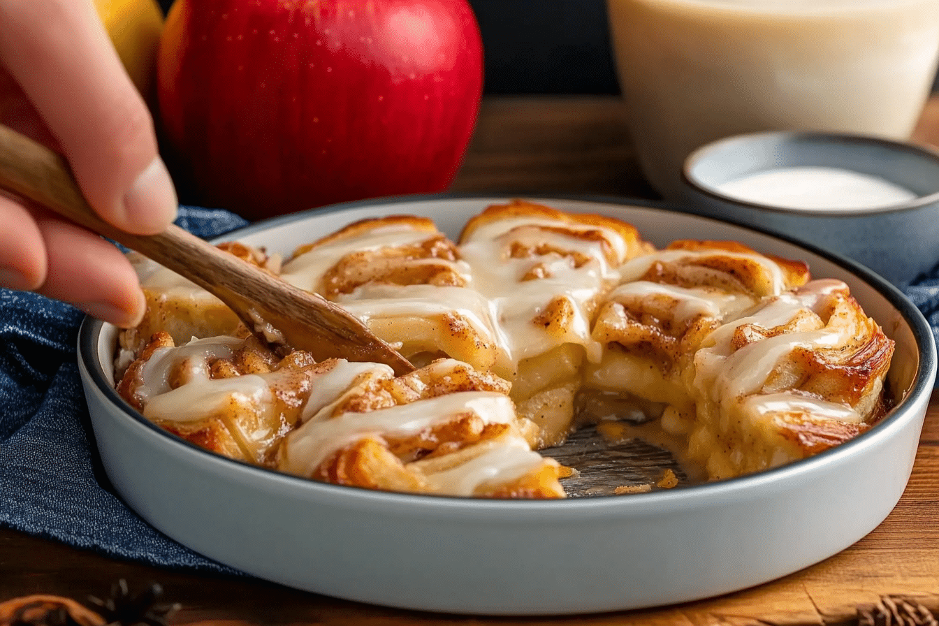 Apple Cinnamon Roll Bake