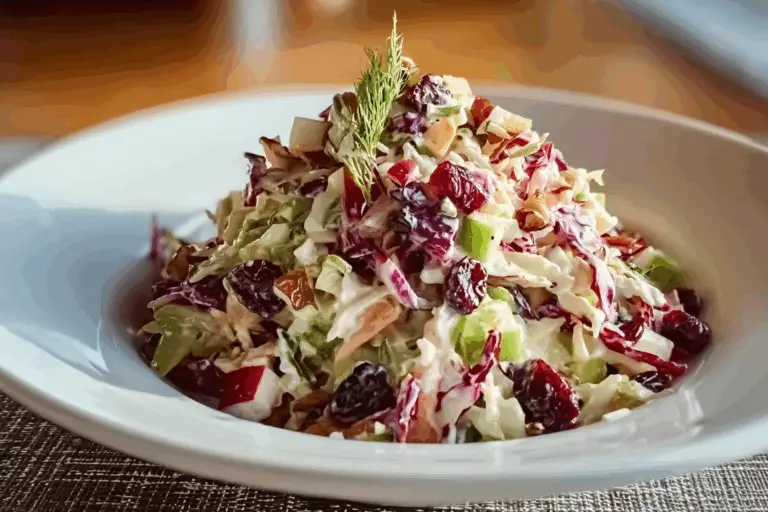 Apple Cranberry Coleslaw