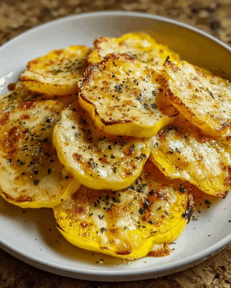 Baked Yellow Squash with Cheese