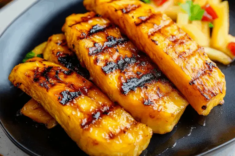 Brown Sugar Grilled Pineapple