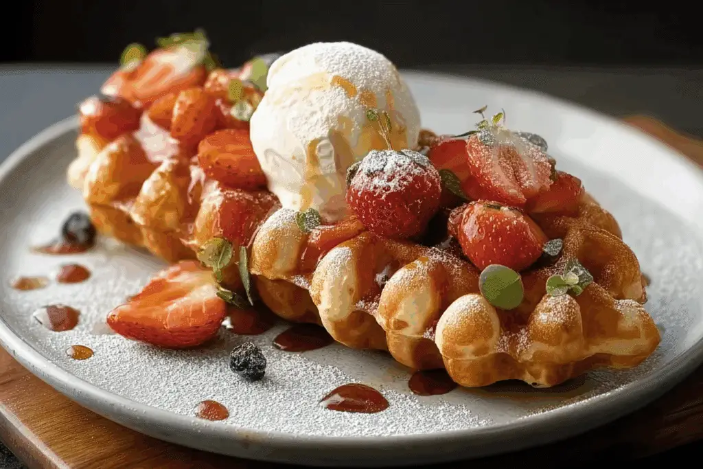 Bubble Egg Waffles