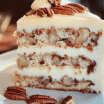 Butter Pecan Cake with Cream Cheese Frosting