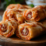 Cheesy Pepperoni Pizza Roll-Ups Low-Carb & Delicious!