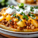 Cheesy Taco Potatoes