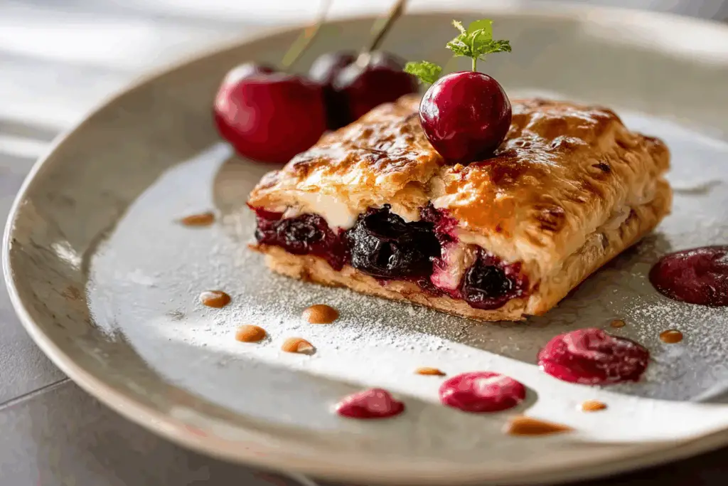 Cherry Cheese Pastry Pie