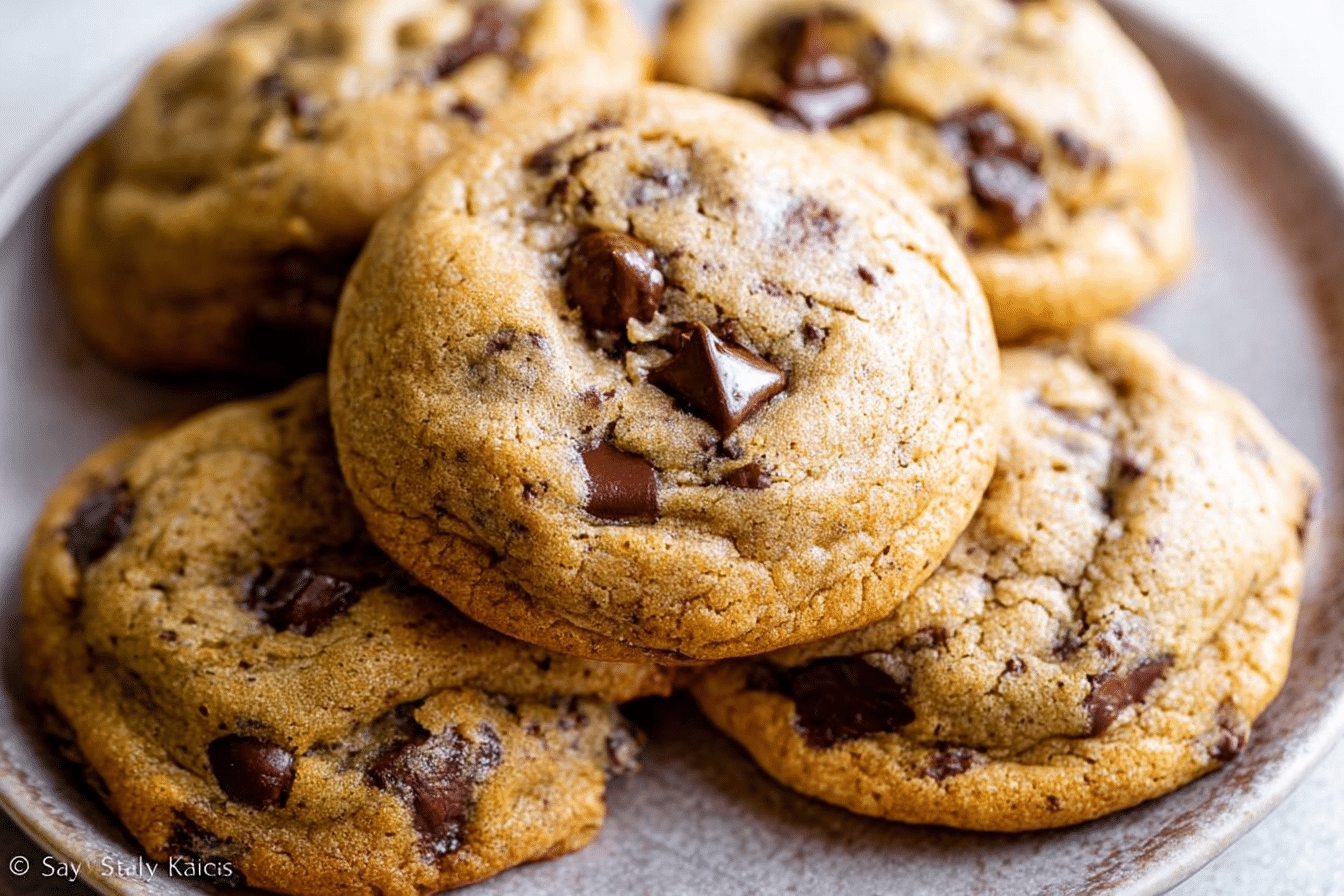Chewy Brown Butter Chocolate Chip Cookies