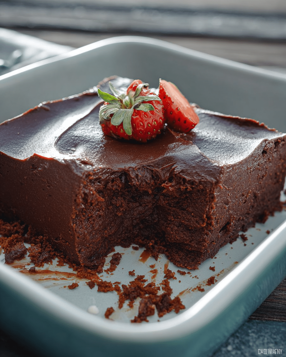 Cold Chocolate Fudge Cake