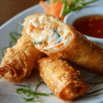 Crab Rangoon Egg Rolls