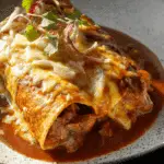 Creamy Chile Colorado Burritos