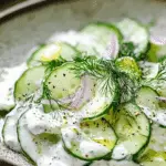 Creamy Cucumber & Dill Salad