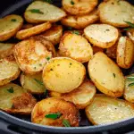 Crispy Air Fryer Sliced Potatoes