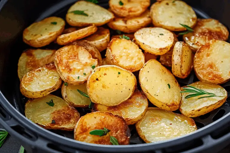 Crispy Air Fryer Sliced Potatoes