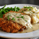 Crispy Buttermilk Chicken Fried Steak with Country Gravy