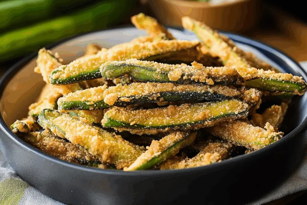 Crispy Okra Fries