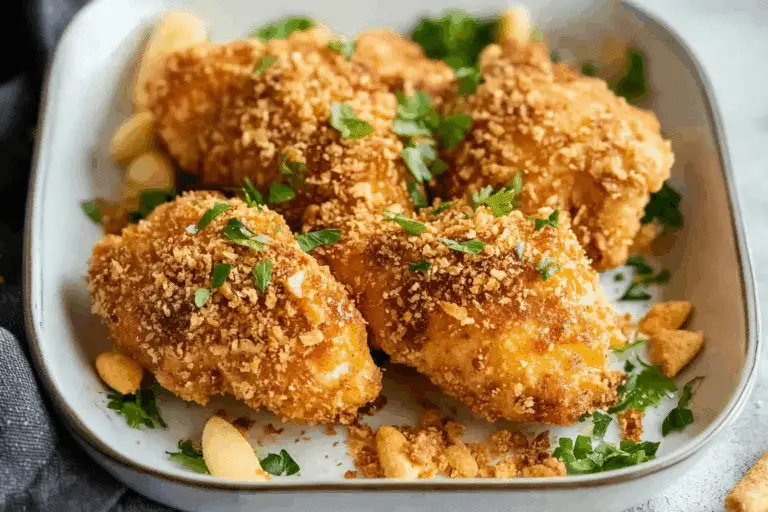 Crispy Ritz Cracker Chicken