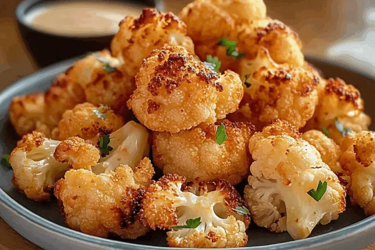 Crispy Roasted Cauliflower