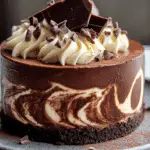 Double Chocolate Cheesecake Cake