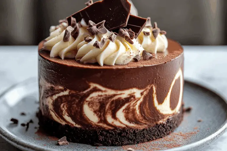 Double Chocolate Cheesecake Cake