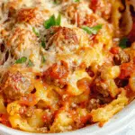 Dump & Bake Meatball Casserole