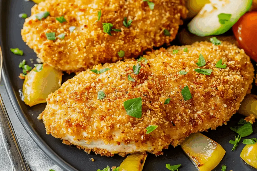 Easy Breaded Chicken Breasts