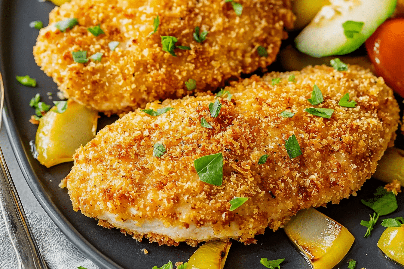 Easy Breaded Chicken Breasts