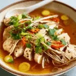 Easy Miso-Ginger Chicken with Spicy Broth