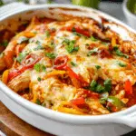 Fajita Chicken Casserole Bake