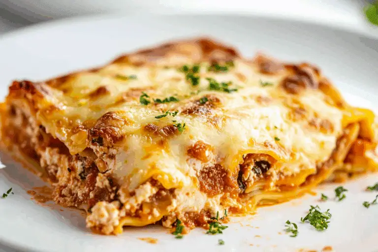 Famous Three-Cheese Lasagna