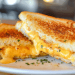 Garlic Bread Grilled Cheese