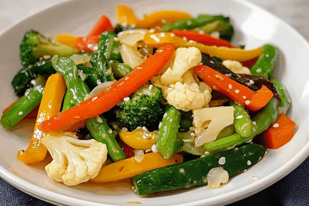 Garlic Butter Stir-Fried Vegetables
