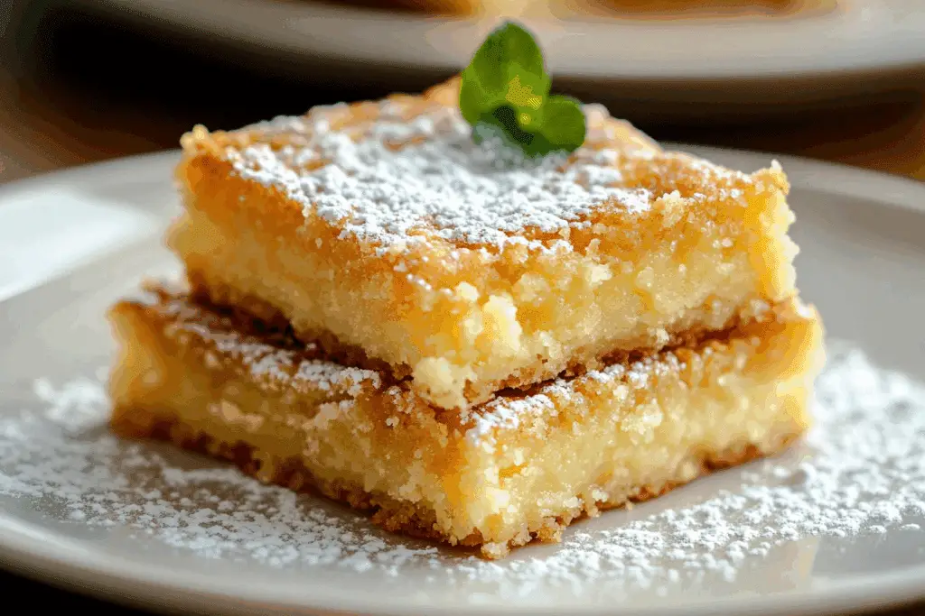 Gooey Butter Cake Bars