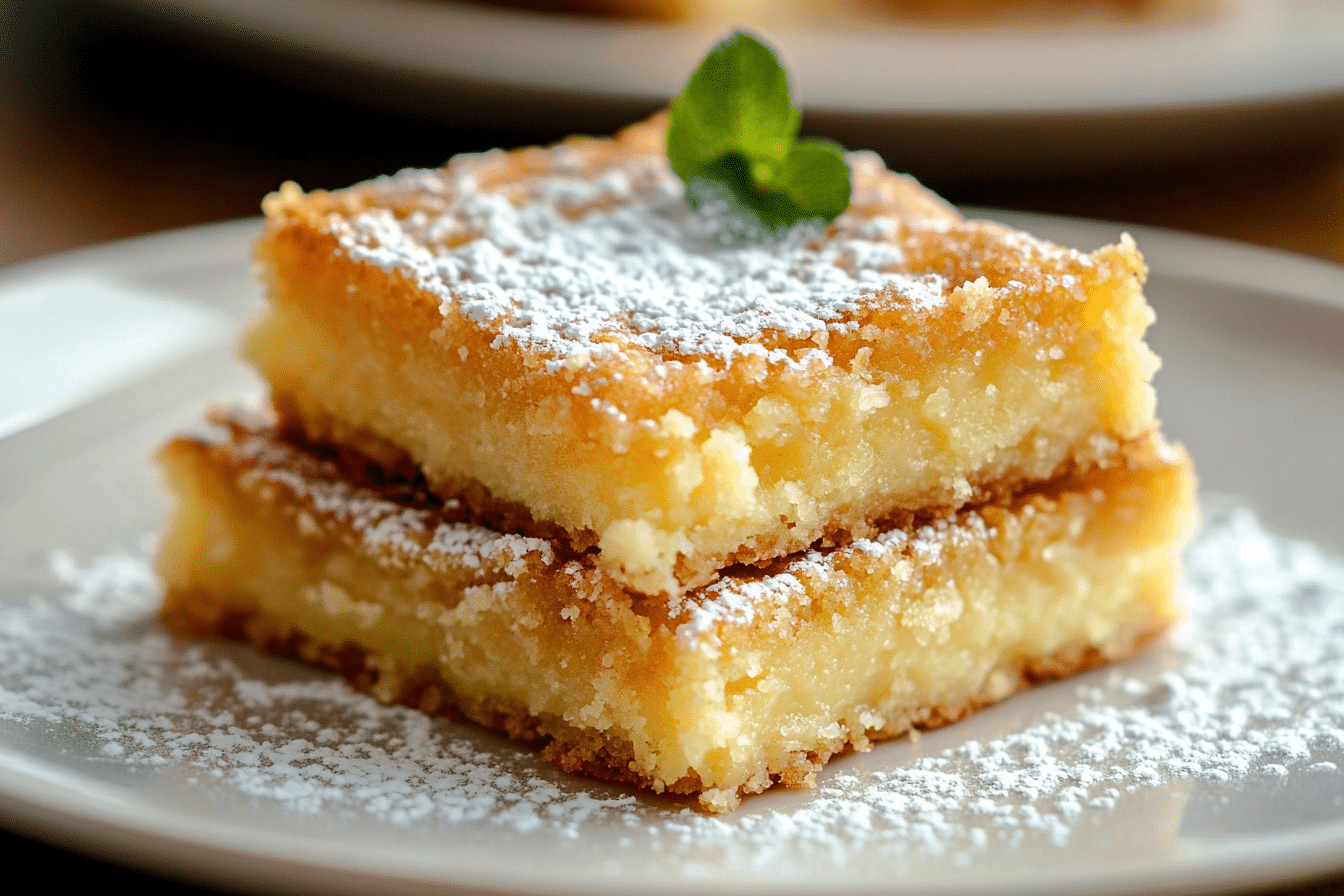 Gooey Butter Cake Bars