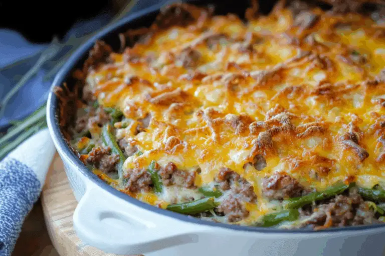 Hamburger Green Bean Casserole