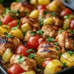 Hawaiian Chicken Sheet Pan
