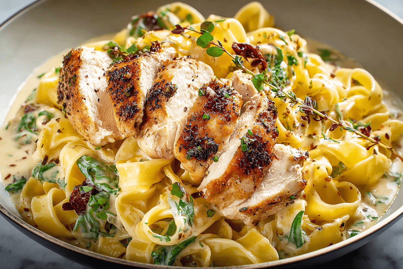 Indulgent Chicken Pasta in a Silky Cream Sauce