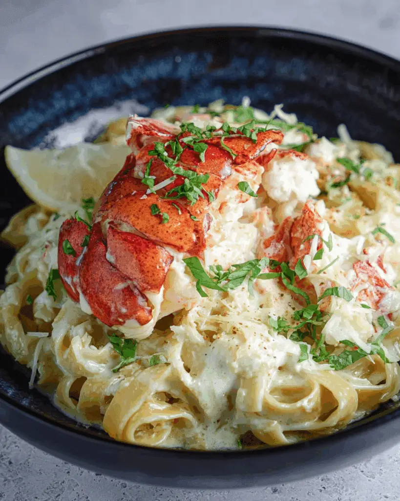 Lobster Alfredo Pasta
